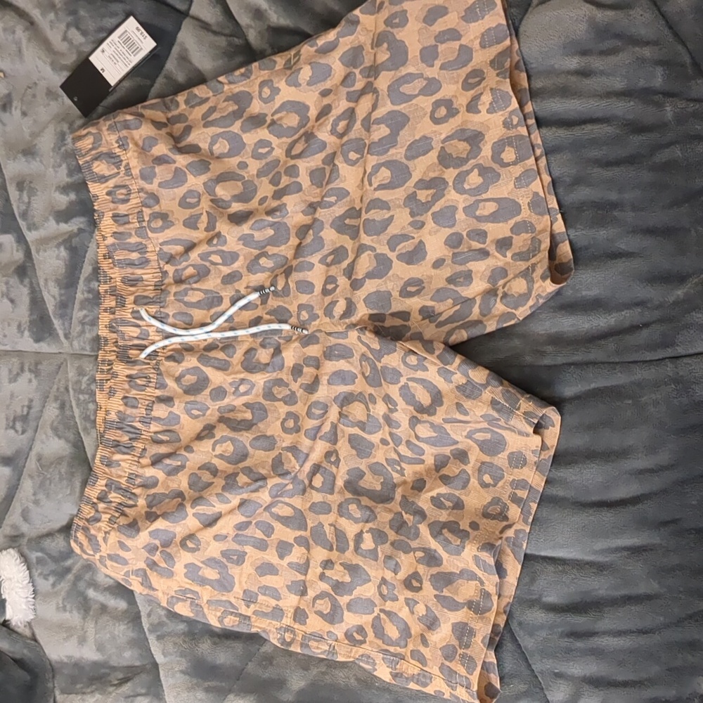 NWT Leopard Men's Bathing Suit